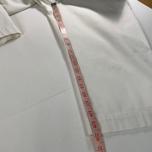 EDDIE BAUER ‘Blakely’ Cotton / Spandex Blend White Bermuda Shorts MADE IN INDIA - Picture 8 of 11